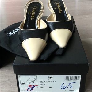 Classic Chanel sling back